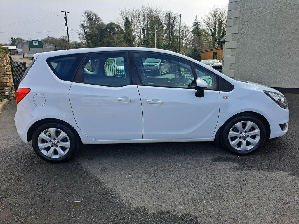 Vauxhall Meriva 1.4I 16V Life VHZ5914 White #6