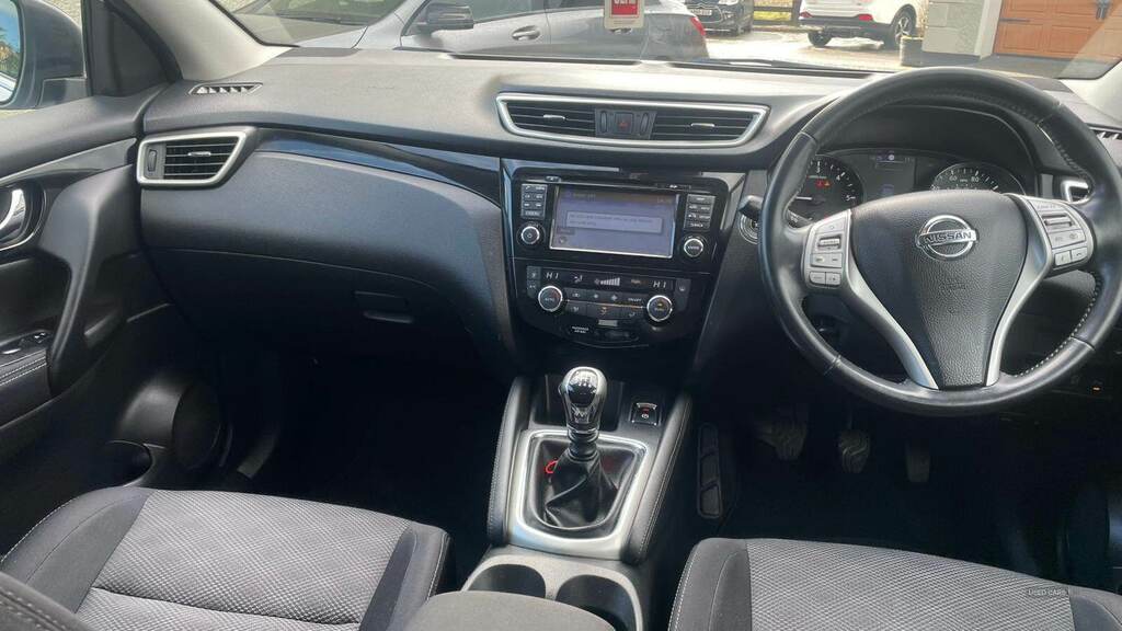 Nissan Qashqai 1.5 Dci N-connecta YS16HVK White #6