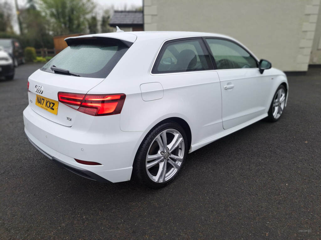Audi A3 1.6 Tdi 116 S Line NA17KXZ White #6