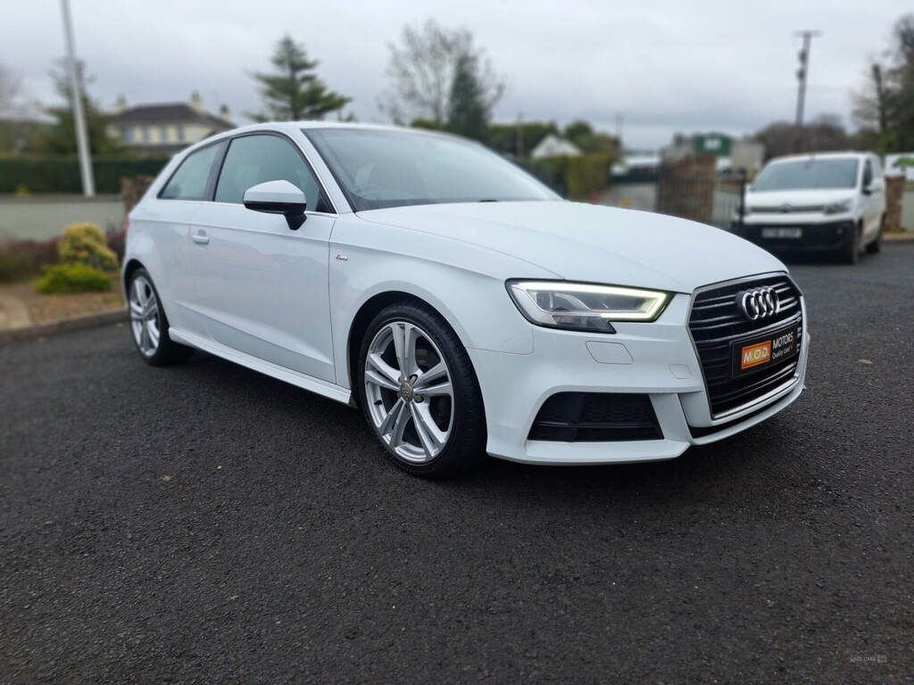 Audi A3 1.6 Tdi 116 S Line White