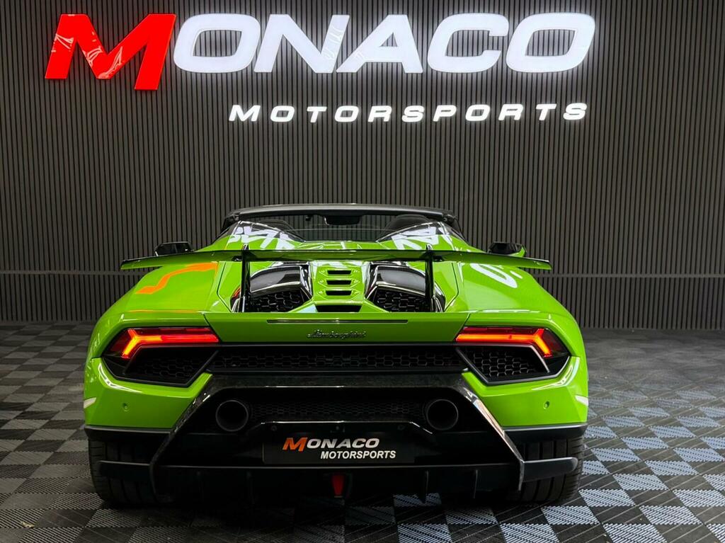 Lamborghini Huracan Convertible 5.2 V10 Lp 640-4 Performante Spyder Ld NO15YOX Green #5