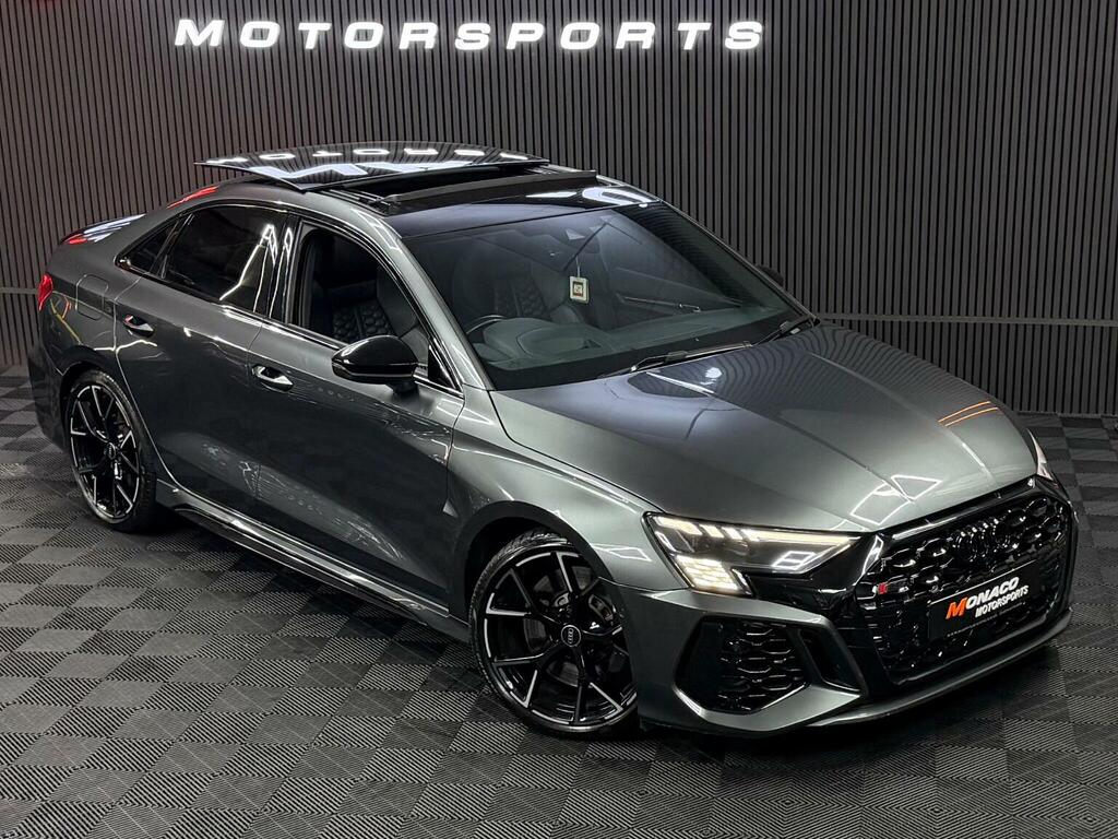 Audi RS3 Saloon 2.5 Tfsi Vorsprung S Tronic Quattro Euro 6 Grey