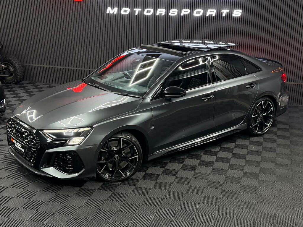 Audi RS3 Saloon 2.5 Tfsi Vorsprung S Tronic Quattro Euro 6 FX22WME Grey #4