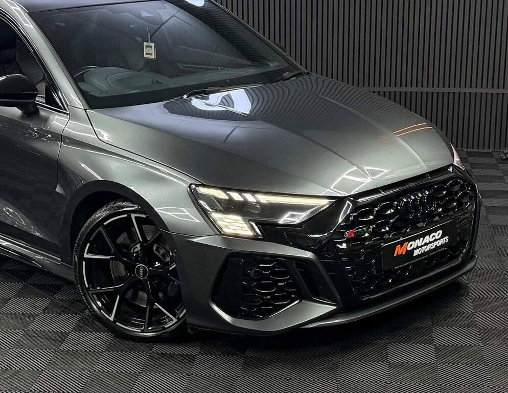 Audi RS3 Saloon 2.5 Tfsi Vorsprung S Tronic Quattro Euro 6 FX22WME Grey #2