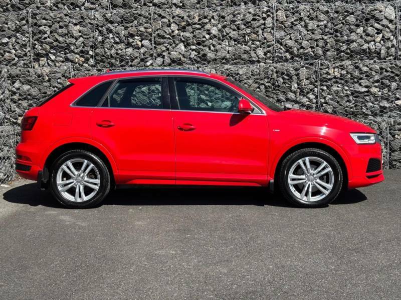 Audi Q3 2.0 Tdi Quattro S Line Edition S Tronic - 2017 WK17JXF Red #3