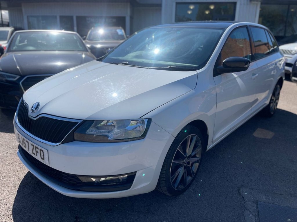Skoda Rapid Spaceback 1L Se Sport White