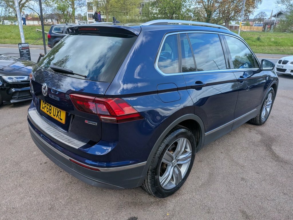 Volkswagen Tiguan 2L Sel DF68UXL Blue #5