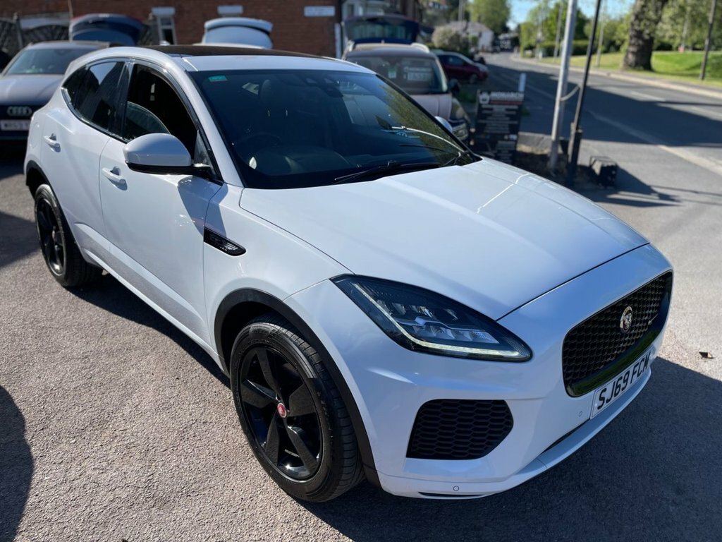 Jaguar E-Pace 2L Chequered Flag White