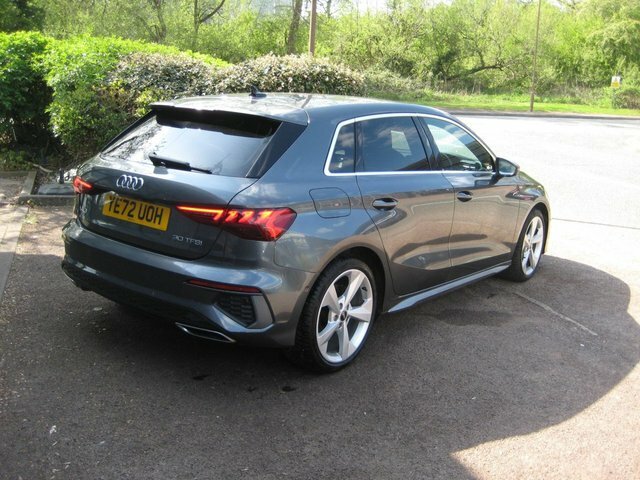 Audi A3 1.0 Tfsi 30 S Line Sportback Eur YE72UOH Grey #6