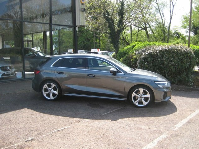 Audi A3 1.0 Tfsi 30 S Line Sportback Eur YE72UOH Grey #2