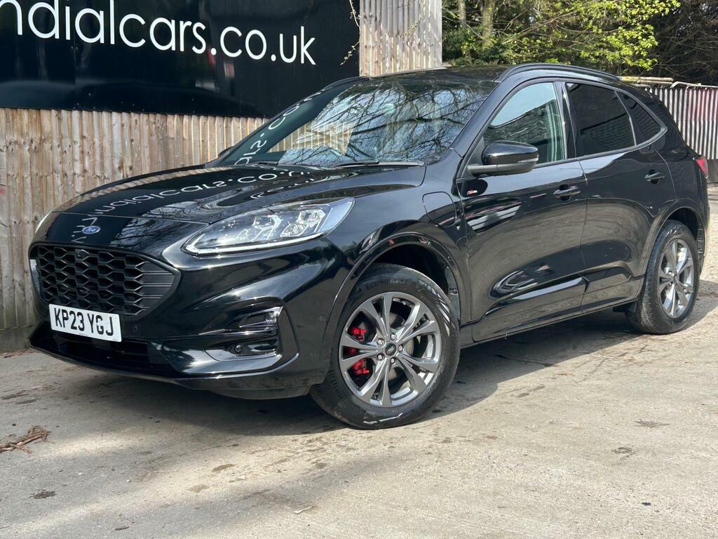 Ford Kuga 2.5 Ecoboost Duratec 14.4Kwh St-line Cvt Euro 6 S KP23YGJ Black #5
