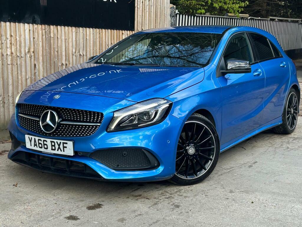 Mercedes-Benz A Class 1.6 A200 Amg Line Premium 7G-dct Euro 6 S S YA66BXF Blue #2