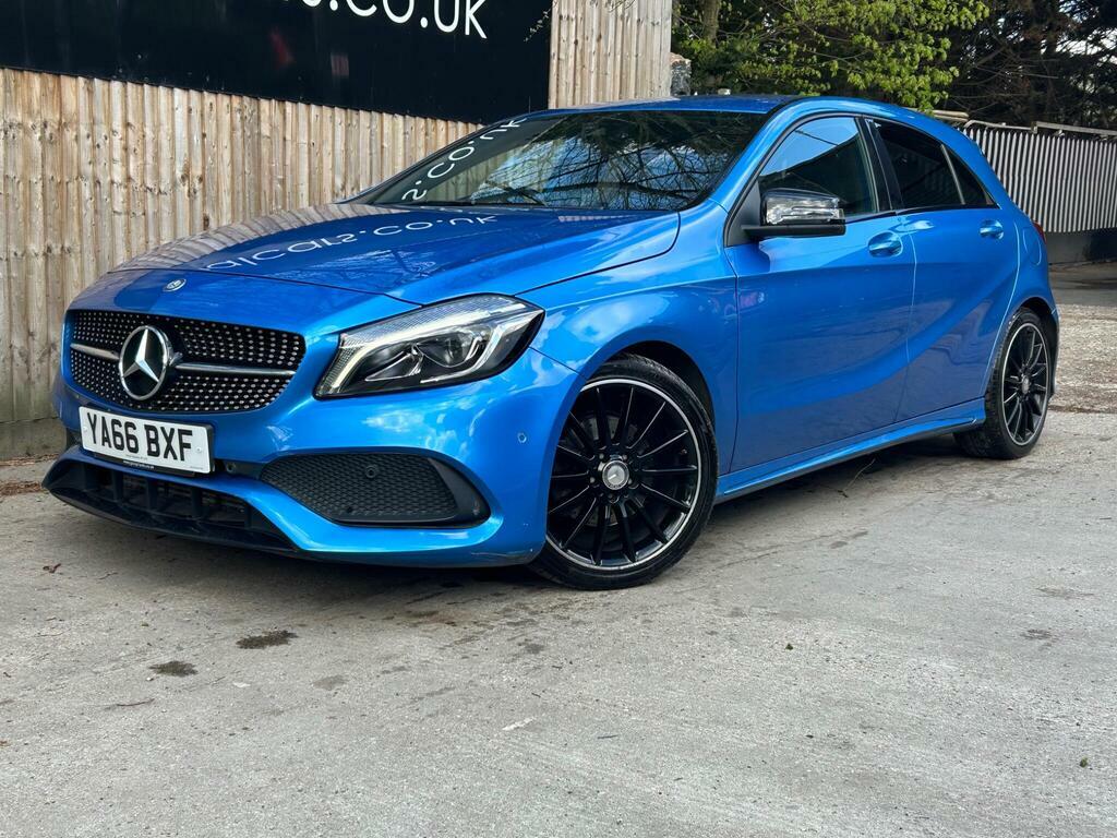 Mercedes-Benz A Class 1.6 A200 Amg Line Premium 7G-dct Euro 6 S S YA66BXF Blue #6