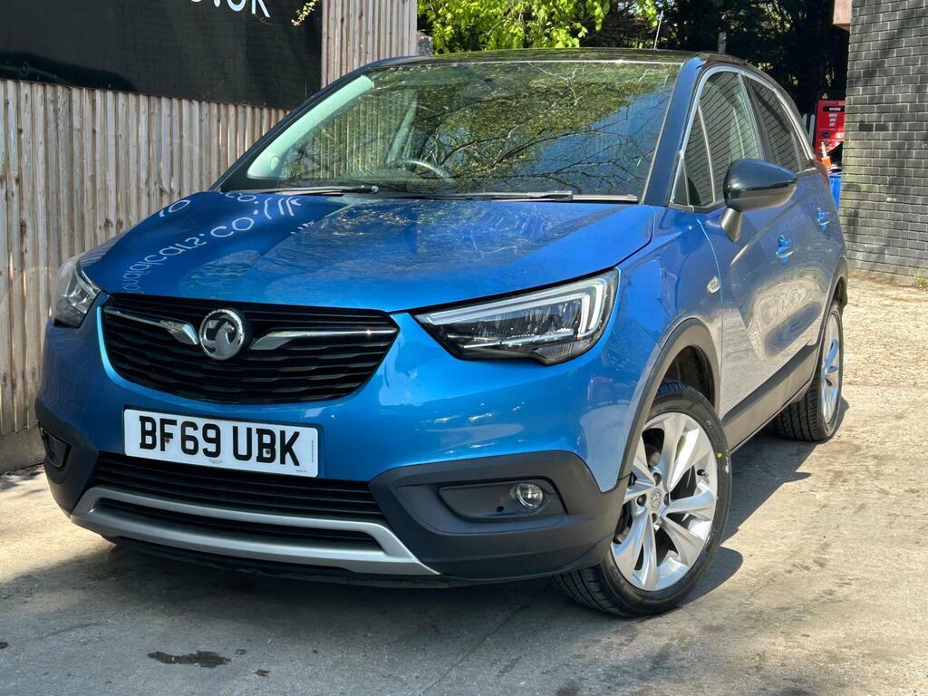 Vauxhall Crossland X 1.2 Turbo Business Edition Nav Euro 6 S S BF69UBK Blue #2