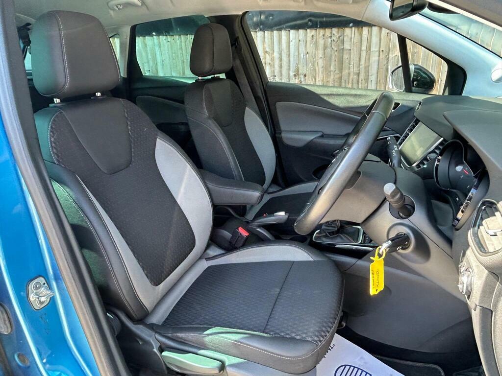 Vauxhall Crossland X 1.2 Turbo Business Edition Nav Euro 6 S S BF69UBK Blue #3