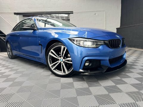 BMW 4 Series 2.0 420D M Blue