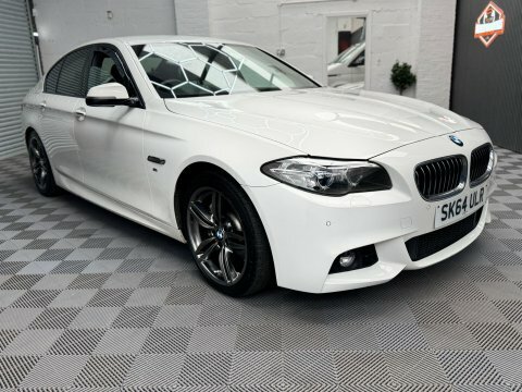 BMW 5 Series 3.0 530D M SK64ULR White #2