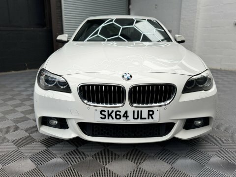 BMW 5 Series 3.0 530D M SK64ULR White #3