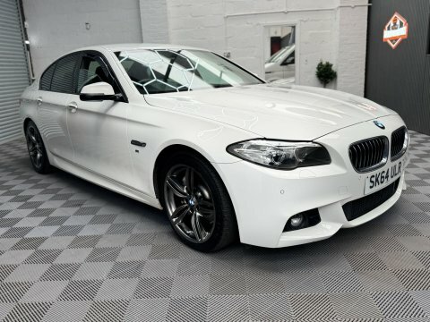BMW 5 Series 3.0 530D M SK64ULR White #6