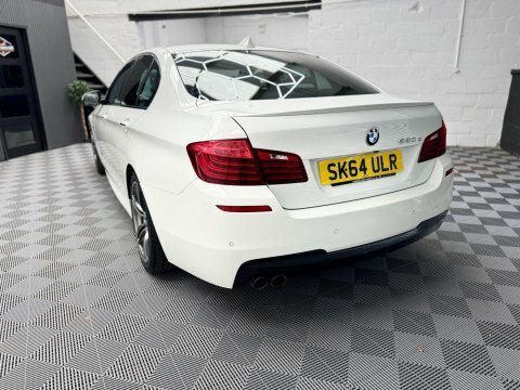 BMW 5 Series 3.0 530D M SK64ULR White #5