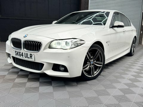 BMW 5 Series 3.0 530D M SK64ULR White #4