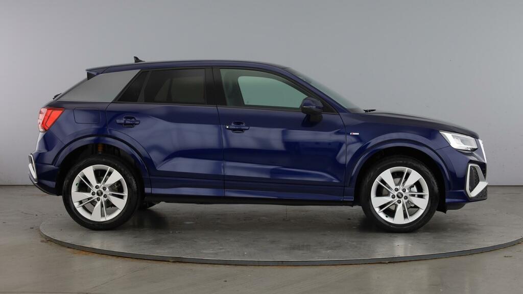 Audi Q2 S Line 35 Tfsi 150 Ps S Tronic Blue #3