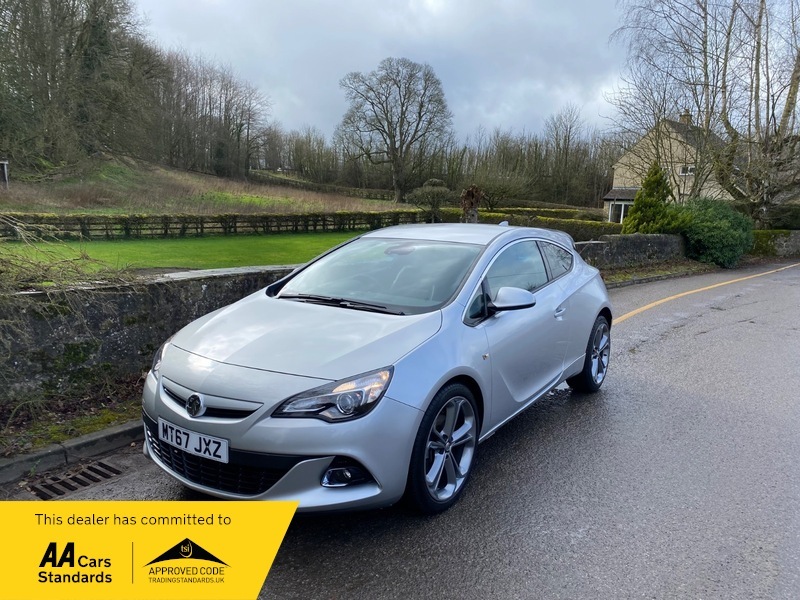 Vauxhall Astra GTC 1.4I Turbo Limited Edition Silver