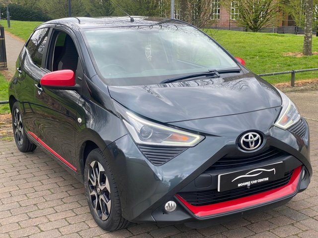 Toyota Aygo 1.0 Vvt-i X-trend Hatchback PE69NZP Grey #4