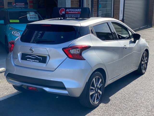 Nissan Micra 1.5 Dci N-connecta Hatchback PE18DSZ Silver #4