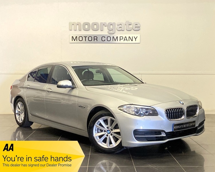 BMW 5 Series 520D Se Silver