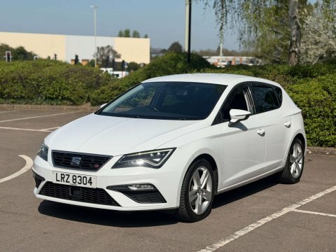 Seat Leon 2.0 Leon Fr LRZ8304 White #4