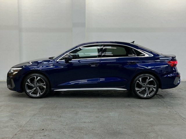 Audi A3 1.0 Tfsi 30 S Line Saloon S Tronic Euro BT24HMH Blue #4