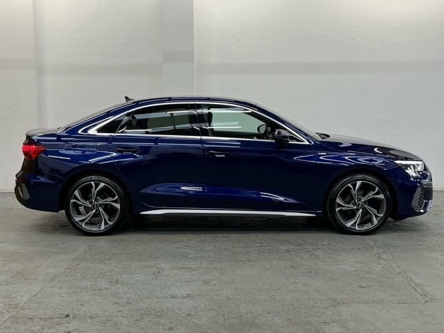 Audi A3 1.0 Tfsi 30 S Line Saloon S Tronic Euro BT24HMH Blue #2
