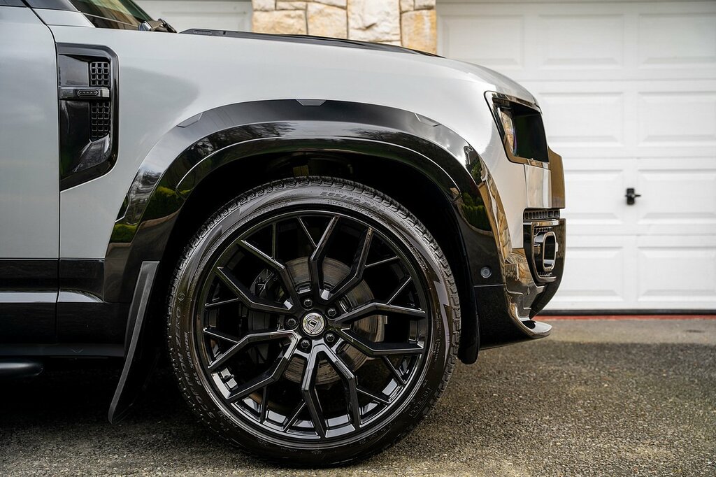 Land Rover Defender 110 3.0 D300 Mhev X-dynamic Hse Hard Top Suv Diese BG23NJV Black #4