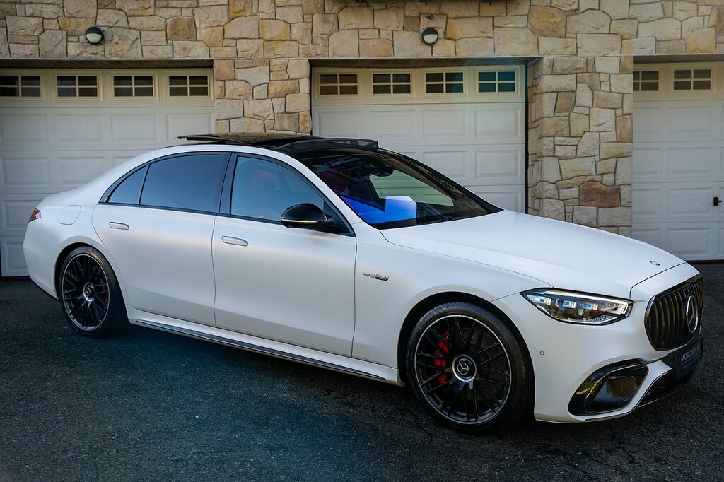 Mercedes-Benz S Class 4.0 S63 V8 10.4Kwh Amg E Performance Night Edition HMZ2410 White #2