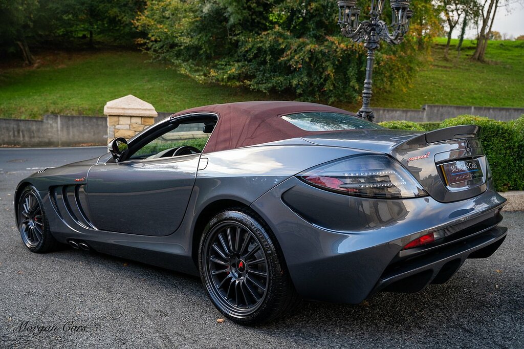 Mercedes-Benz SLR McLaren Roadster Blue #100