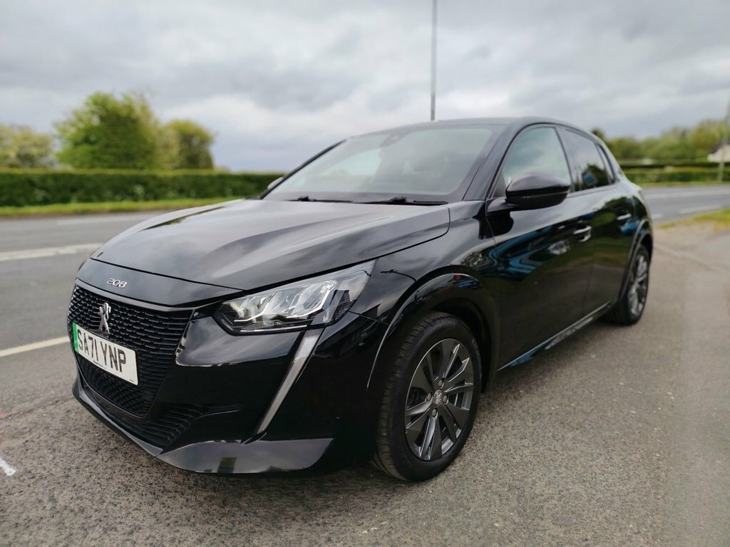 Peugeot e-208 Hatchback SA71YNP Black #3