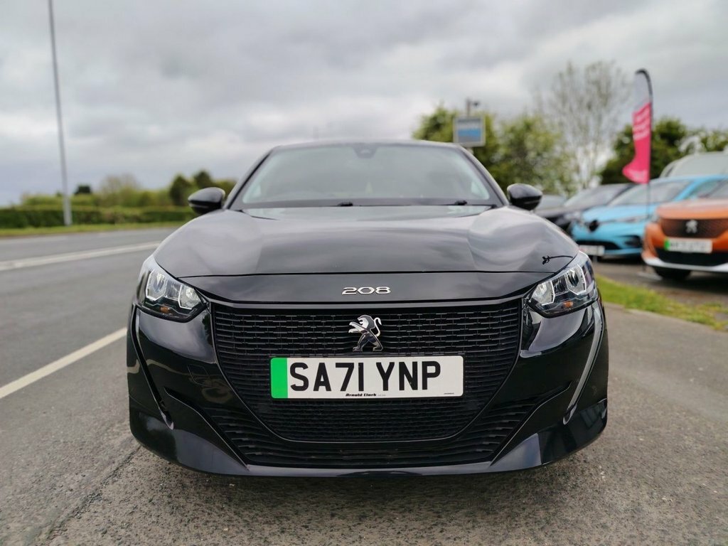Peugeot e-208 Hatchback SA71YNP Black #2