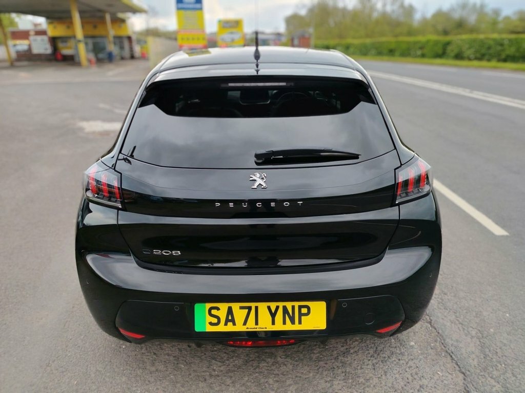 Peugeot e-208 Hatchback SA71YNP Black #5