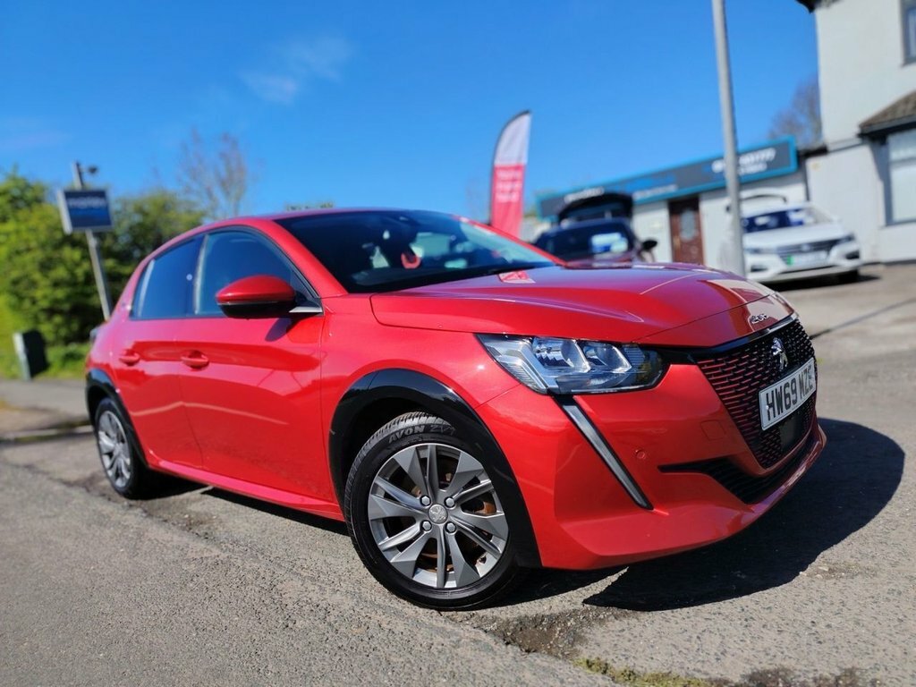 Peugeot e-208 Allure Red