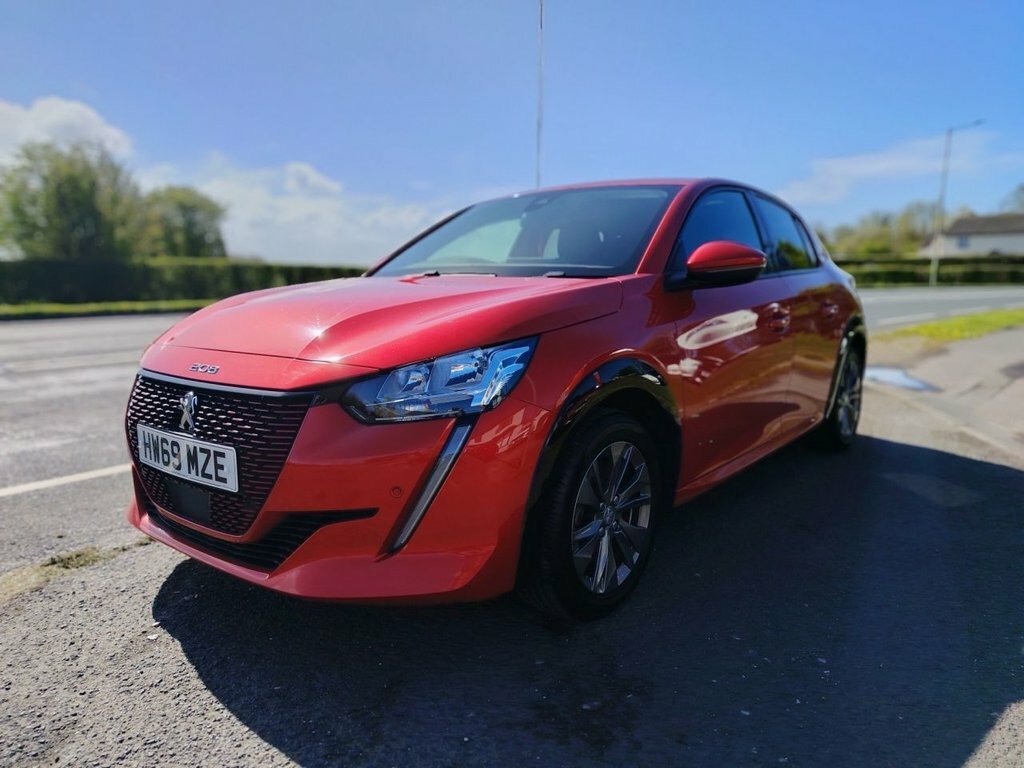 Peugeot e-208 Allure HW69MZE Red #3