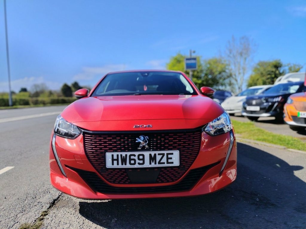 Peugeot e-208 Allure HW69MZE Red #2