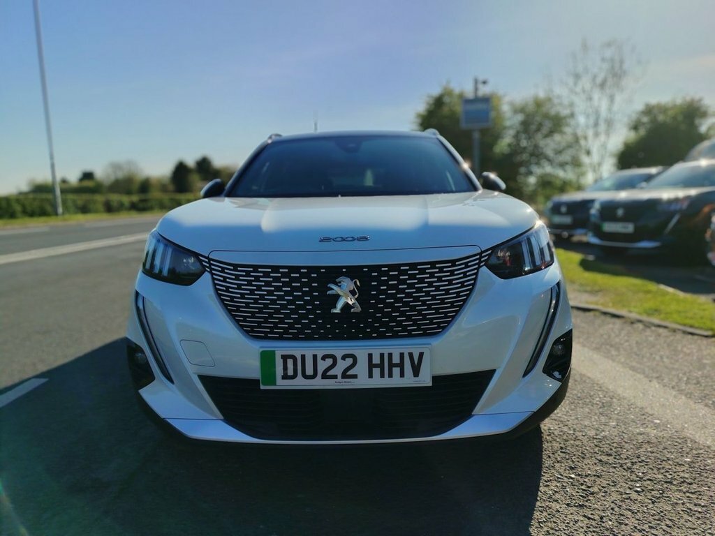 Peugeot e-2008 Suv DU22HHV White #2