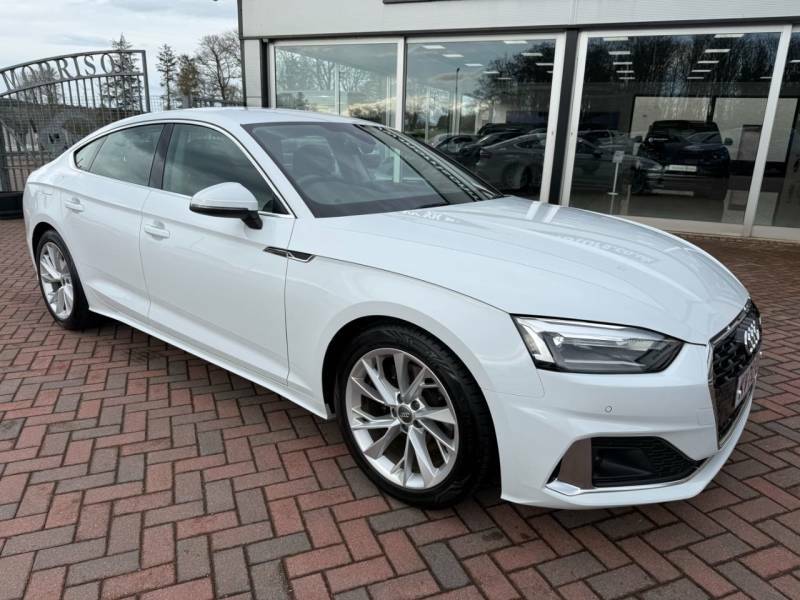 Audi A5 Sportback 35 2.0Tdi 163 Sport - 2020 70 KV70RDX White #2