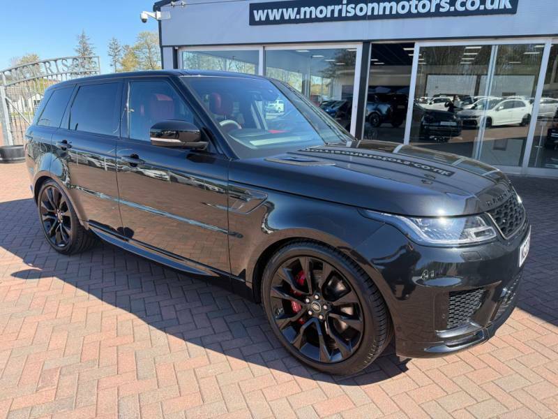 Land Rover Range Rover Sport 3.0 P400 Hst - 2022 22 NG22BUE Black #2