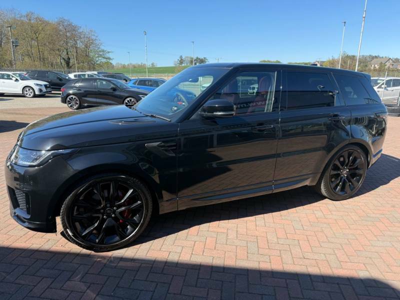 Land Rover Range Rover Sport 3.0 P400 Hst - 2022 22 NG22BUE Black #4