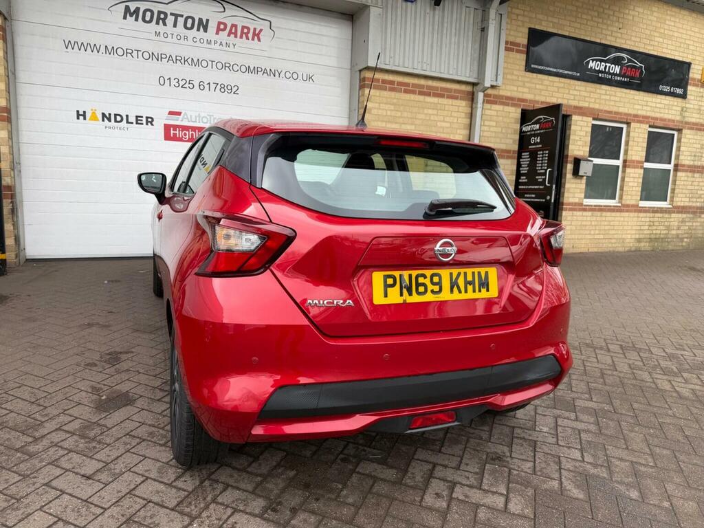 Nissan Micra Hatchback 0.9 Ig-t Acenta Limited Edition Euro 6 PN69KHM Red #5