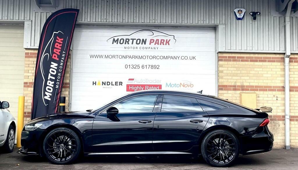 Audi A7 Hatchback 2.0 Tdi 40 S Line Sportback S Tronic Eur Black #4