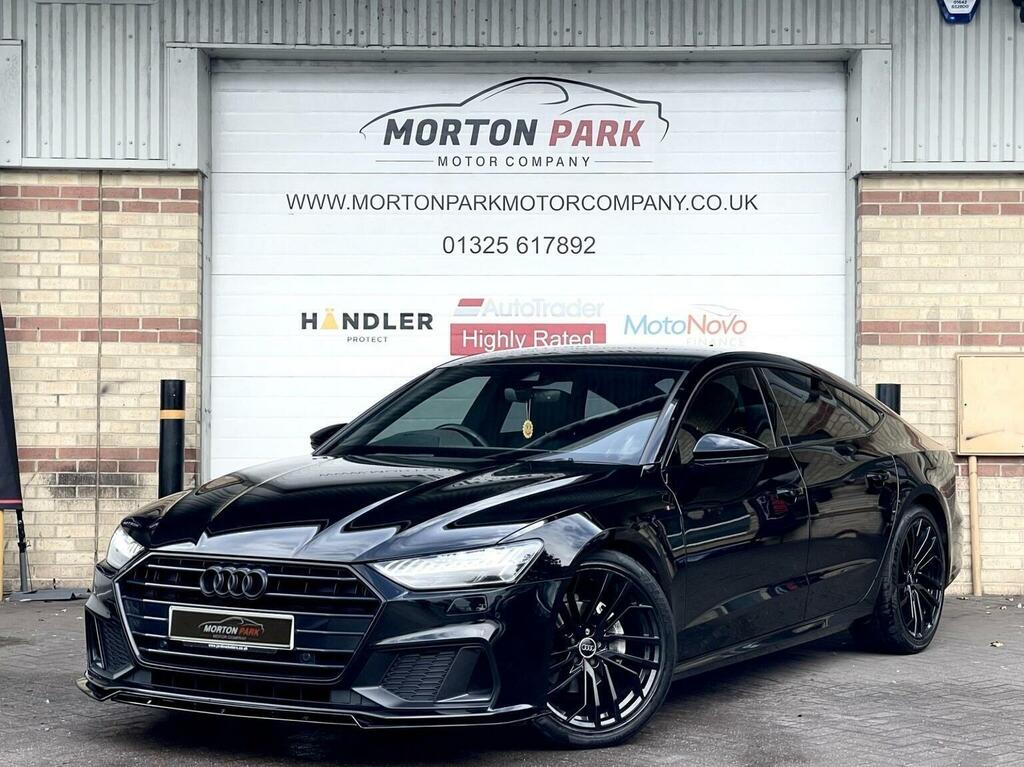 Audi A7 Hatchback 2.0 Tdi 40 S Line Sportback S Tronic Eur Black #3