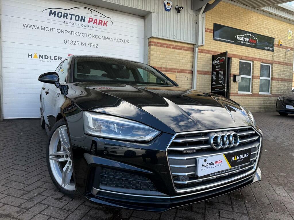 Audi A5 Hatchback 2.0 Tfsi S Line Sportback S Tronic Quatt Black